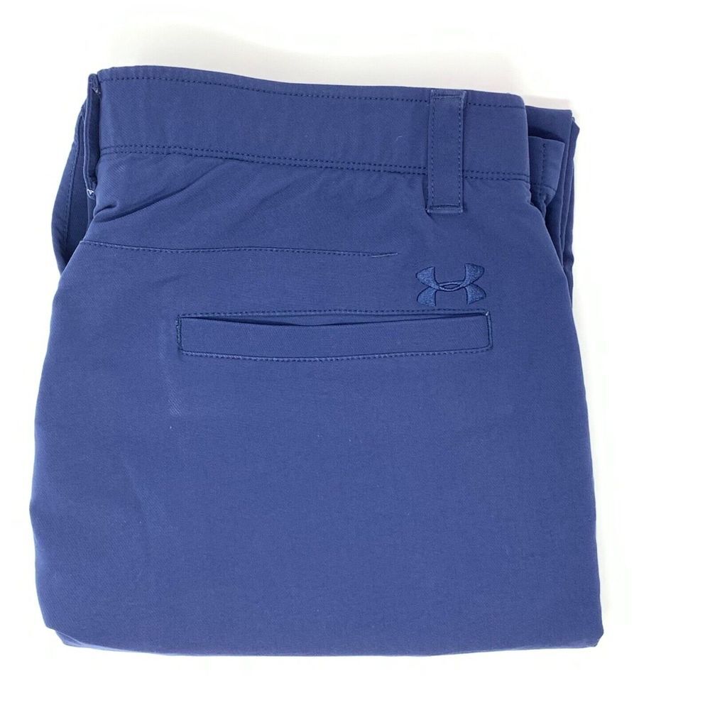 Under Armour Blue Water Resistant Stretch Blue Men's Pants Size W34 L32